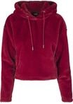 Rundhalspullover URBAN CLASSICS "Urban Classics Damen Ladies Oversize Short Teddy