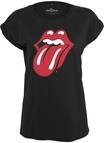 Merchcode Kurzarmshirt "Merchcode Damen Ladies Rolling Stones Tongue Tee" 1 Stk.
