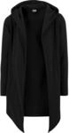 Strickfleecejacke URBAN CLASSICS "Urban Classics Herren Long Hooded Open Edge