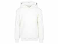 Sweatshirt URBAN CLASSICS "Urban Classics Herren Sherpa Hoody" Gr. XL, weiß