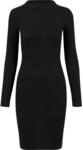 Shirtkleid URBAN CLASSICS "Urban Classics Damen Ladies Rib Dress", Damen, Gr. XL,