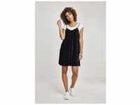 URBAN CLASSICS Shirtkleid "Urban Classics Damen Ladies Velvet Slip Dress", (1 tlg.)