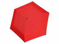 Taschenregenschirm KNIRPS "US.050 Ultra Light Red" rot Regenschirme Taschenschirme