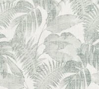 living walls Vliestapete "New Walls Cosy & Relax mit Palmenbl&auml;ttern" Wald ...