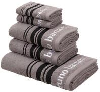 Bruno Banani Handtuch Set "Daniel, 1 Duschtuch 70x140, 2 Handt&uuml;cher 50x100, 2