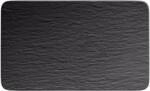 Villeroy & Boch Servierplatte "Multifunktionsteller quadratisch Manufacture Rock 28 x