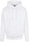 Sweatshirt URBAN CLASSICS "Urban Classics Herren Blank Hoody", Herren, Gr. L, wei&szlig;,