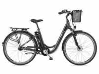 E-Bike TELEFUNKEN "Multitalent RC840" E-Bikes Gr. 48 cm, 28 Zoll (71,12 cm), grau