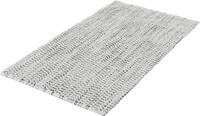Badematte KLEINE WOLKE "Sway, Badvorleger, Badezimmer Teppich" Gr. 3, grau (platin),