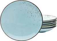 CreaTable Suppenteller "Essteller NATURE COLLECTION" Teller Set f&uuml;r 6 Personen, &Oslash;