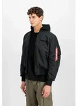 Bomberjacke ALPHA INDUSTRIES "MA-1 ZH Back Print", Herren, Gr. 3XL, schwarz (285