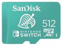 SANDISK Speicherkarte "microSDXC Extreme 512GB für Nintendo Switch" Speicherkarten