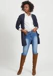 Vila Cardigan "VIRIL OPEN L/S KNIT CARDIGAN - NOOS" in offener Form