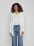 Vila Strickjacke "VIRIL OPEN L/S KNIT CARDIGAN - NOOS" Viskosemischung, regular...