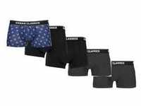 Boxershorts URBAN CLASSICS "Herren Boxer Shorts 5-Pack" Gr. XL, 1 St., schwarz