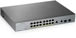 ZYXEL Netzwerk-Switch "GS1350-18HP-EU0101F", grau, B:33,6cm H:8cm T:39,5cm,