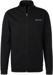Bench. Loungewear Sweatjacke mit seitlichen Eingrifftaschen, aus leichter und