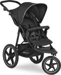Hauck Dreirad-Kinderwagen "Runner 2, black" 22 kg Kinderwagen, Jogger mit...