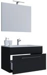 VCM Waschtisch "3-tlg. Waschplatz Waschtisch Badinos Schublade SP" 3 Stk. tlg.