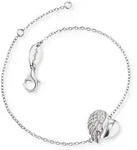 Silberarmband ENGELSRUFER "Little magic ARMBAND HERZFL&Uuml;GEL", silber (silber, 925,