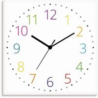 Artland Wanduhr "Modernes Ziffernblatt" wahlweise mit Quarz- oder Funkuhrwerk,
