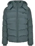 Allwetterjacke URBAN CLASSICS "Urban Classics Herren Hooded Puffer Jacket", Herren,