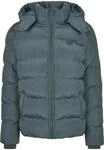 Allwetterjacke URBAN CLASSICS "Urban Classics Herren Hooded Puffer Jacket", Herren,