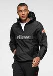 Windbreaker ELLESSE "ACERA OH JACKET", Herren, Gr. S, schwarz, Obermaterial: 100%