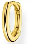 Single-Creole THOMAS SABO "Classic gold, Classic silber", gold (gelbgoldfarben),