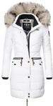 Navahoo Steppmantel "Paula" stylischer Winter Parka m. edlem Fellimitat