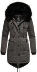 Navahoo Wintermantel "Luluna Prc" edler Parka mit gro&szlig;er Kunstfellkapuze