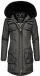 Navahoo Wintermantel "Tiniis" Parka mit abnehmbarer Kapuze und extra...