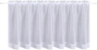 Gerster Scheibengardine "Elke" Stangendurchzug 1 Stk. tlg. HxB: 50x140, mit Streifen