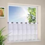 Happy Home Scheibengardine "HARLOTTA" &Ouml;sen 1 Stk. tlg. HxB: 53x140, Webware...