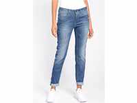 Relax-fit-Jeans GANG "94Amelie Relaxed Fit" Gr. 30, N-Gr, blau (blue used) Damen