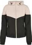 Anorak URBAN CLASSICS "Urban Classics Damen Ladies Arrow Windbreaker", Damen, Gr. XL,
