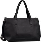 TOM TAILOR Shopper "Marla" aus fein genarbtem Lederimitat au&szlig;en und weichem