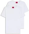 HUGO T-Shirt "HUGO-Round" Packung, 2er, Rundhalsausschnitt, Slim-Fit, HUGO...