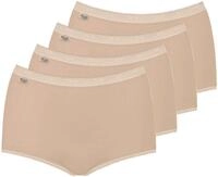 Maxislip SLOGGI "Basic+", Damen, Gr. 58, beige, Single Jersey, Obermaterial: 95%
