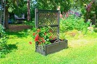 KHW Spalier Pflanzkasten gro&szlig; 100 cm mit Spalier