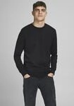 Jack & Jones Sweatshirt "JJEBASIC mit Flaglabel und weicher Baumwollmischung",