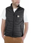 Fleeceweste CARHARTT "Gilliam Vest", Herren, Gr. XL, schwarz, Obermaterial: 100%