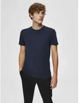 SELECTED Rundhalsshirt "SLHNEWPIMA SS O-NECK TEE NOOS"