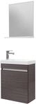 Waschtisch SANOTECHNIK "Nora", braun (eiche), B:48cm H:55cm, Waschtische, Waschtisch,