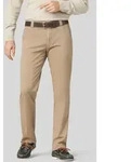 Chinos MEYER "Roma", Herren, Gr. 50, Normalgr&ouml;&szlig;en, beige, 98% Baumwolle.2%