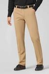 Chinos MEYER "Roma", Herren, Gr. 58, Normalgr&ouml;&szlig;en, braun (camel), 98% Baumwolle, 2%
