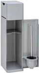 WENKO WC-Garnitur "Imon" aus Kunststoff Stand WC-Garnitur
