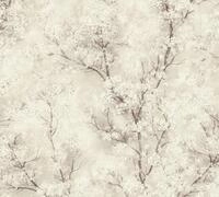 living walls Vliestapete "New Walls Cosy & Relax mit Kirschbl&uuml;ten" Wald botanisch 