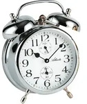 Quarzwecker ATLANTA "1058-19", silber (silberfarben), Wecker, Retro Wecker