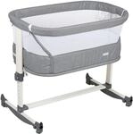 BabyGo Beistellbett "Vivaldi, grey"